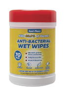 CLEAN&GO WIPES ANTI-BACTER 70CT