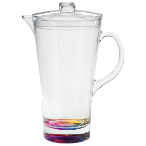 CRYSTAL 2QT PITCHER RAINBOW