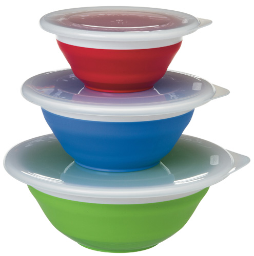 COLLAPSIBLE STORAGE BOWL SET