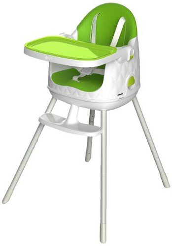 NURSERY MULTI DINE HIGH CHAIR GREEN