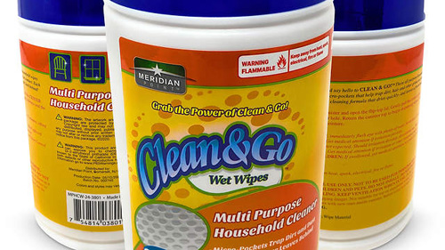 CLEAN & GO WIPES MULTIPURPOSE 80CT