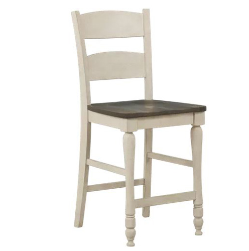 KENBRIDGE WHT DINING HIGH CHAIRS