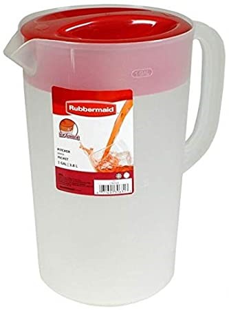 Rubbermaid 1777155 Pitcher, 1 gal Capacity, Polyethylene