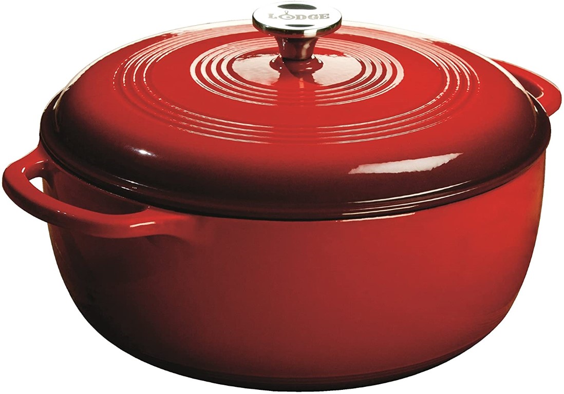 Departments DUTCH OVEN CAST IRON OYSTER 7.5Q