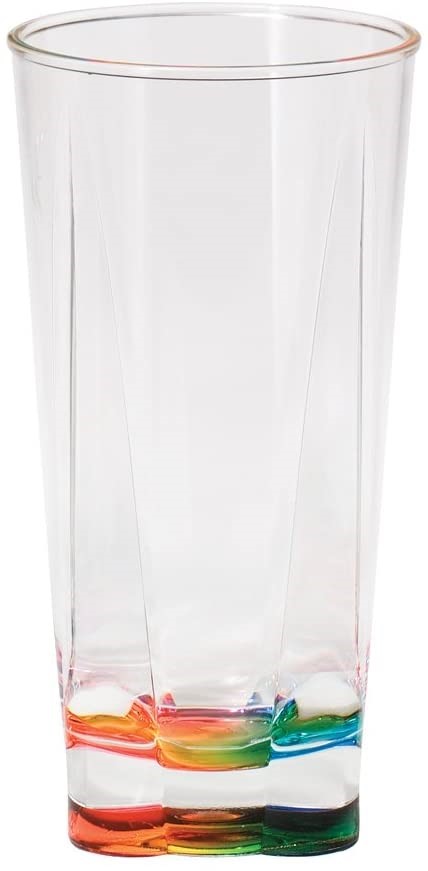 CRYSTAL TUMBLER RAINBOW 22OZ