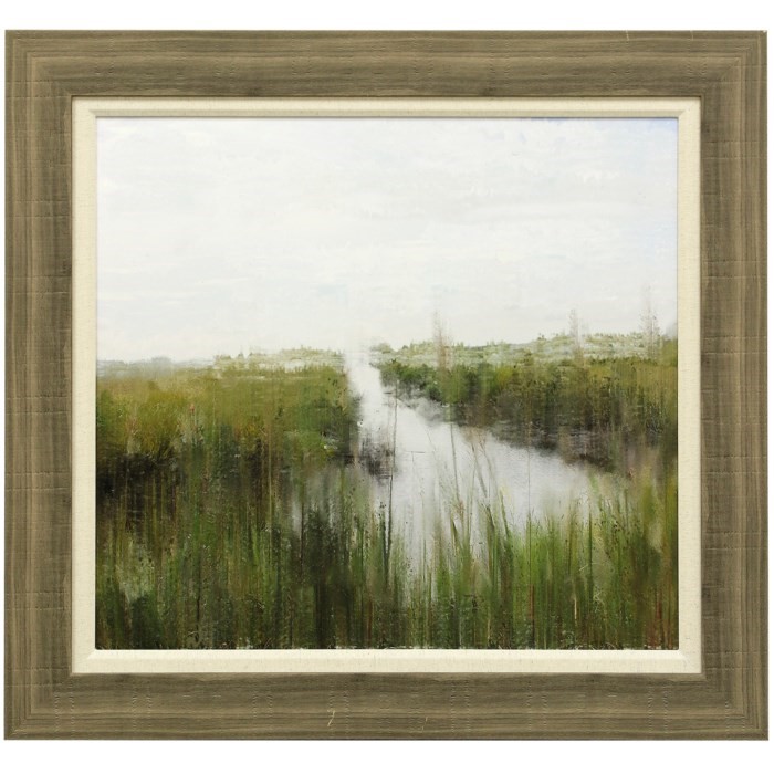 MARSHLAND LANDSCAPE PRINT 33X31