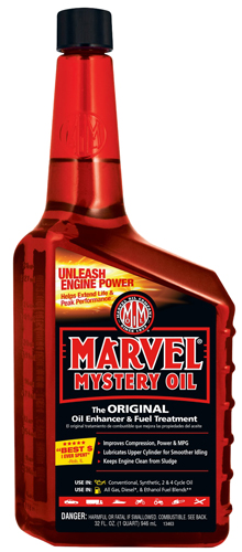 Marvel Mystery Oil MM13 Lubricant Oil, Wintergreen Mint, 1 qt Bottle