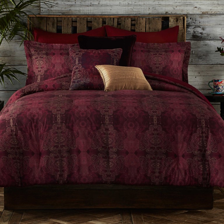 DUVET GIGI 3PC RED KING TRACY