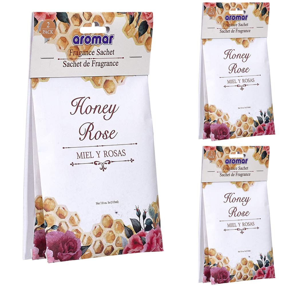 SCENTED SACHET HONEY ROSE PACK