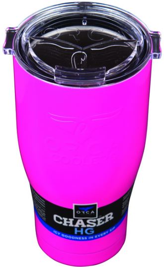 ORCA CHASER 27oz PINK/CLEAR