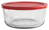 ROUND STORAGE DISH W/LID 7CUP