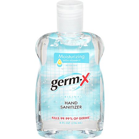 Germ-X 30694 Hand Sanitizer Clear, 8 oz Bottle