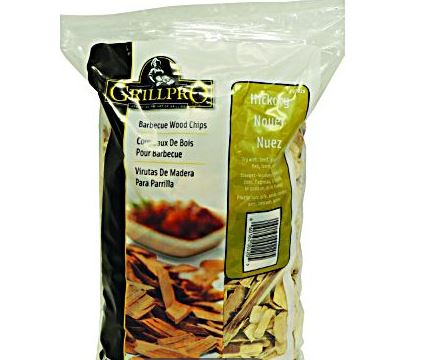 GrillPro 00220 Hickory Wood Chips, 170 cu-in Bag