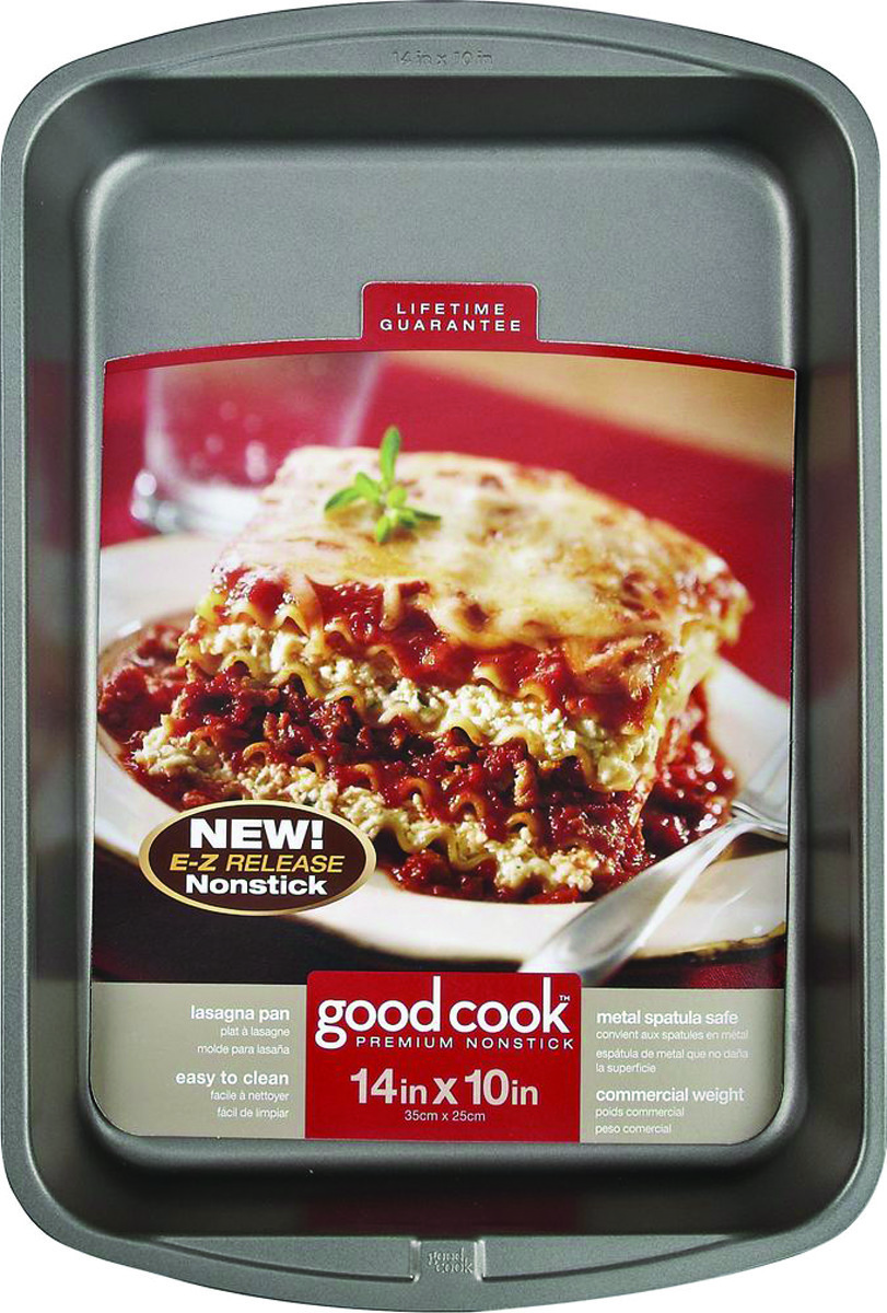 Goodcook 04011 Baking Pan, Rectangular, Steel