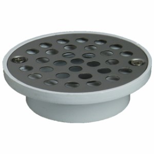 2X3 PVC SHORT FLOOR DRAIN SS STR