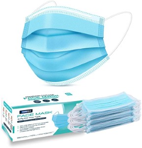 ProSource Disposable Dust Mask, Plastic, White