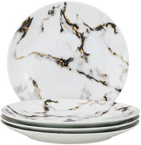 DINNER PLATE MARBLE COBALT 11"