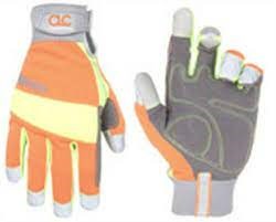 CLC 128X High-Dexterity Work Gloves, XL, Hook-and-Loop Cuff, Stretch-Fit