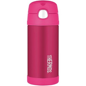 FUNTAINER BOTTLE PINK 12OZ