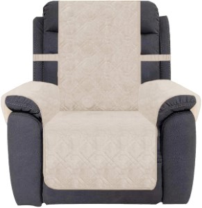 CHAIR PROTECTOR CORAL/TAUPE