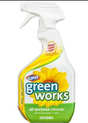 Clorox 00450 All-Purpose Cleaner, Natural, 32 oz Spray Bottle