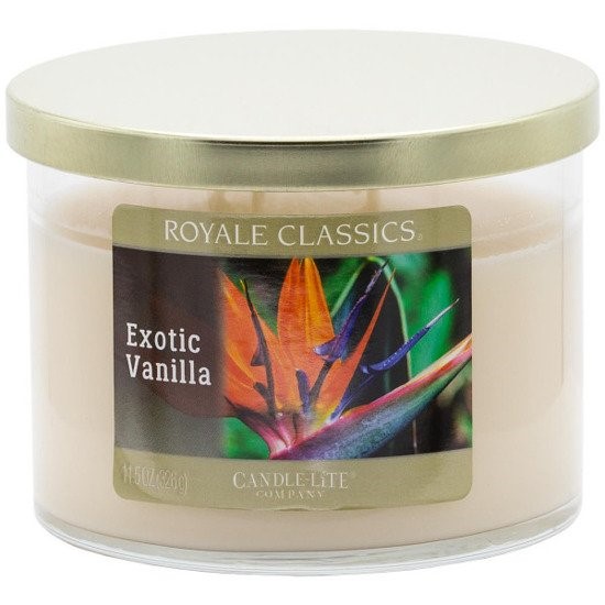 EXOTIC VANILLA 3-WICK JAR 11.5OZ