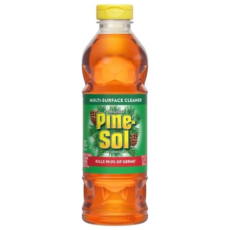 Pine-Sol Original 97326 All-Purpose Cleaner, Amber, 24 oz Bottle