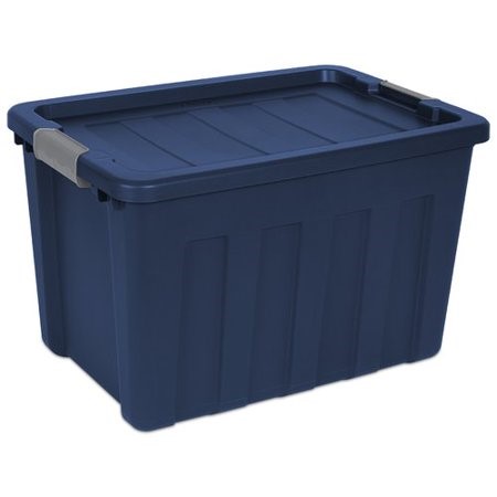 STERILITE LATCHING TOTE 25G BLUE