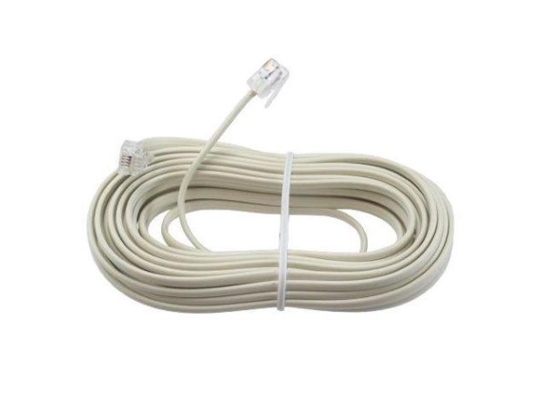 Zenith TL1025A Telephone Cord, Almond Sheath