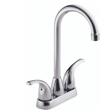 BAR FAUCET 2-HNDL CHROME