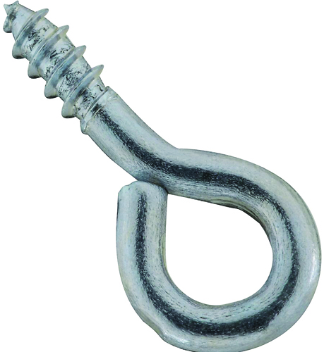 Stanley Hardware 751970 Screw Eye, 3/16 in Dia Inside Eye, Steel, Zinc