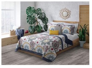 QUILT SET 3PC FSET KING MICHAILA