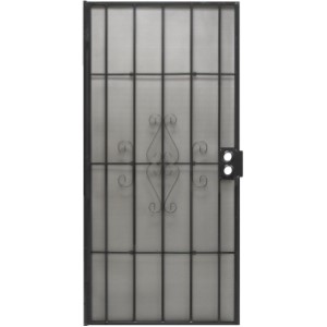SECURITY DOOR 36IN REGAL BLACK