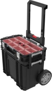 CONNECT CART/ORGANIZER BLK/RED