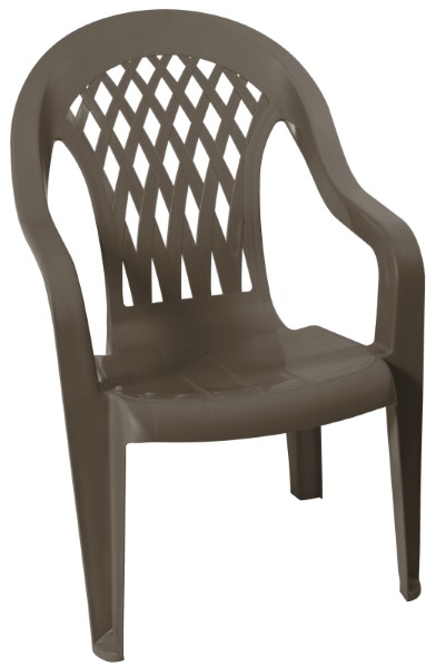 GRACIOUS HIGHBACK CHAIR BROWN