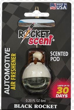 ROCKET SCENTED POD BLK ROCK .20Z