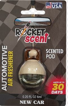 ROCKET SCENT POD NEW CAR .20Z