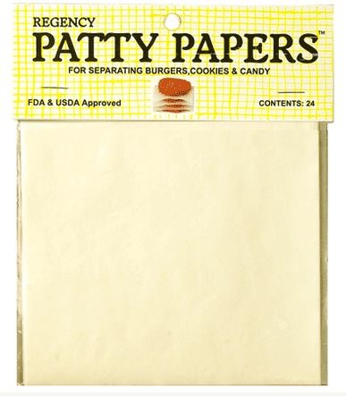 REGENCY PATTY PAPERS