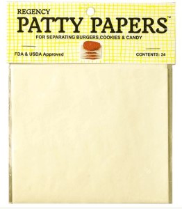 REGENCY PATTY PAPERS