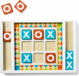 Wooden Tic-Tac-Toe Board Game