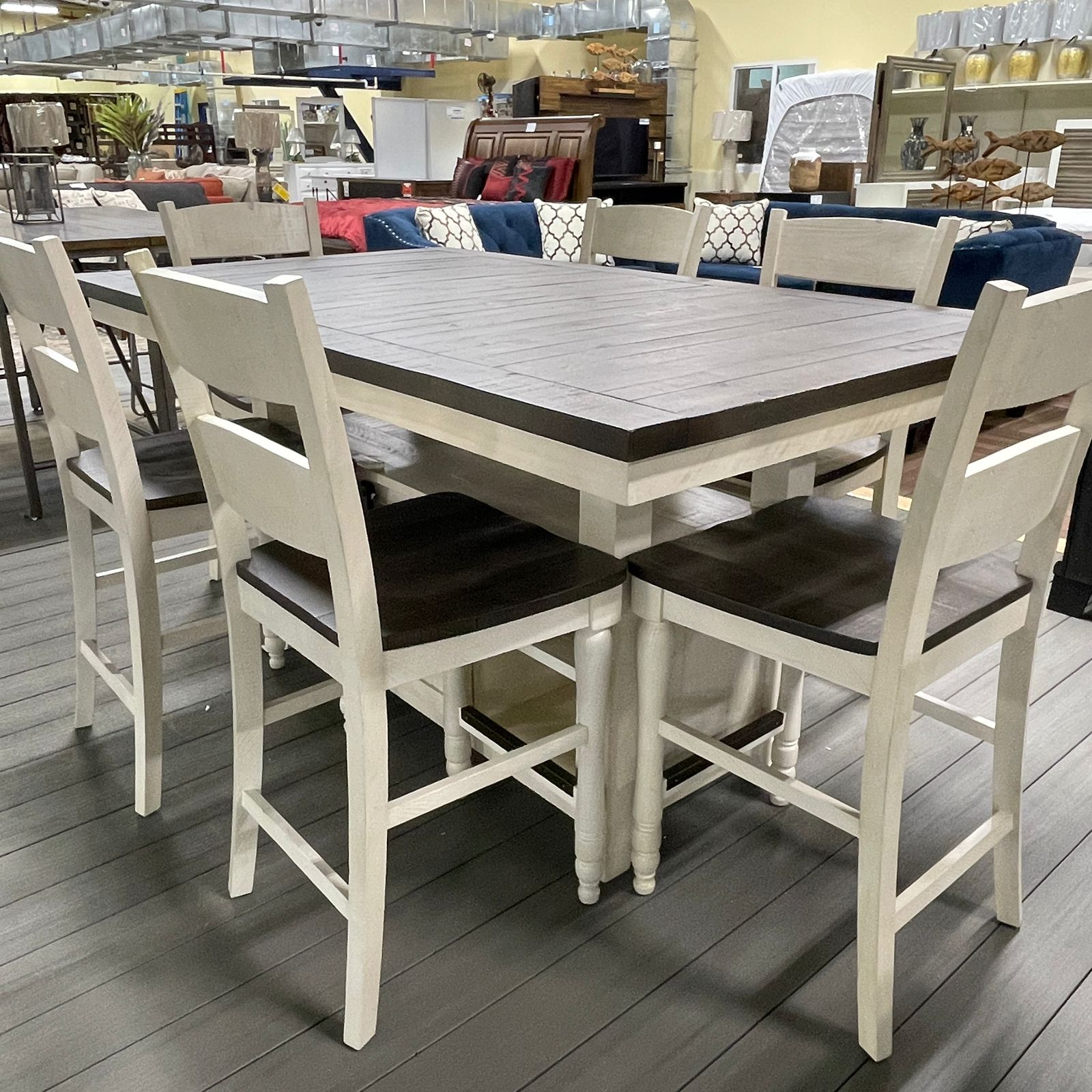 KENBRIDGE WHITE 5PC DINING SET