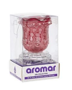 OIL&WAX AROMATIC LAMP WARMER RED