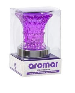 OIL&WAX AROMA LAMP WARMER PURPLE