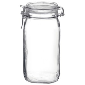 HERMATIC GLASS JAR 1.5LT GOURMET