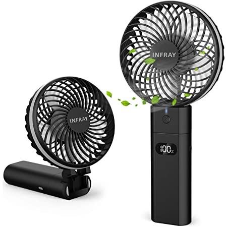 SS LED FOLDING USB DESK FAN