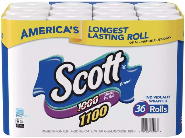 SCOTT BATH TISSUE 2PL