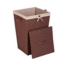 HONEY CAN DO WOVEN  STRAP HAMPER