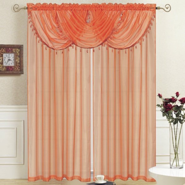 LISA PR VALANCE ORANGE