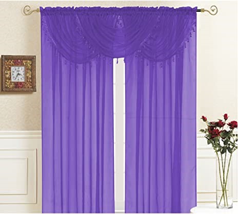 LISA PR VALANCE PURPLE