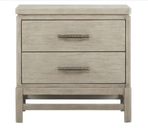 Cindy Crawford Home Golden Isles Gray Nightstand